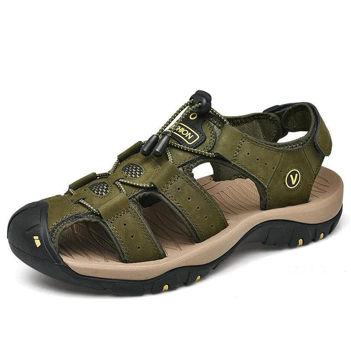 Sandalen Aus Polyestermischung – Zehenschutz & Rutschfeste Sohle