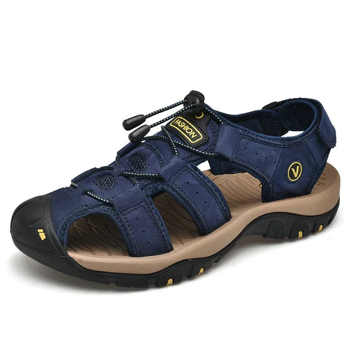 Sandalen Aus Polyestermischung – Zehenschutz & Rutschfeste Sohle