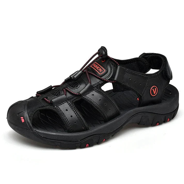 Sandalen Aus Polyestermischung – Zehenschutz & Rutschfeste Sohle